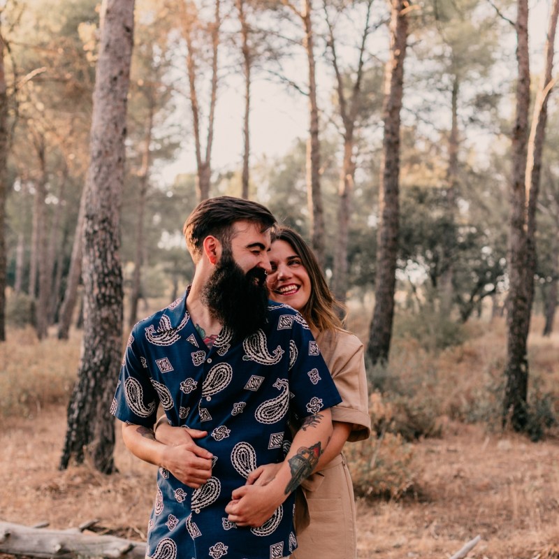 Preboda hipster en el&nbsp;bosque